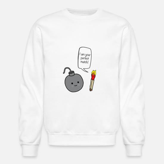 perfect match couple' Unisex Crewneck 